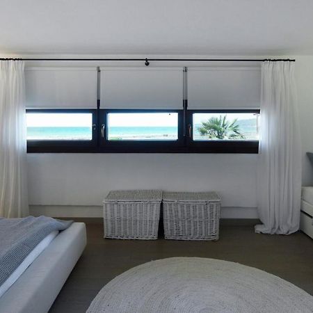 Soleado Beachfront Villa Skala Fourkas Ngoại thất bức ảnh